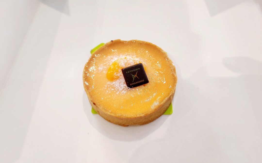 tarte mandarine-chocolat